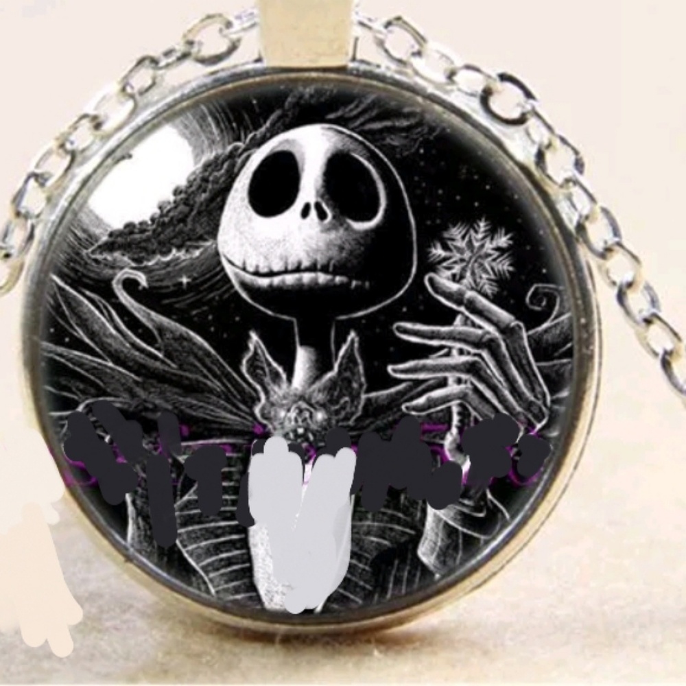 Nightmare before Christmas Cabochon Necklaces